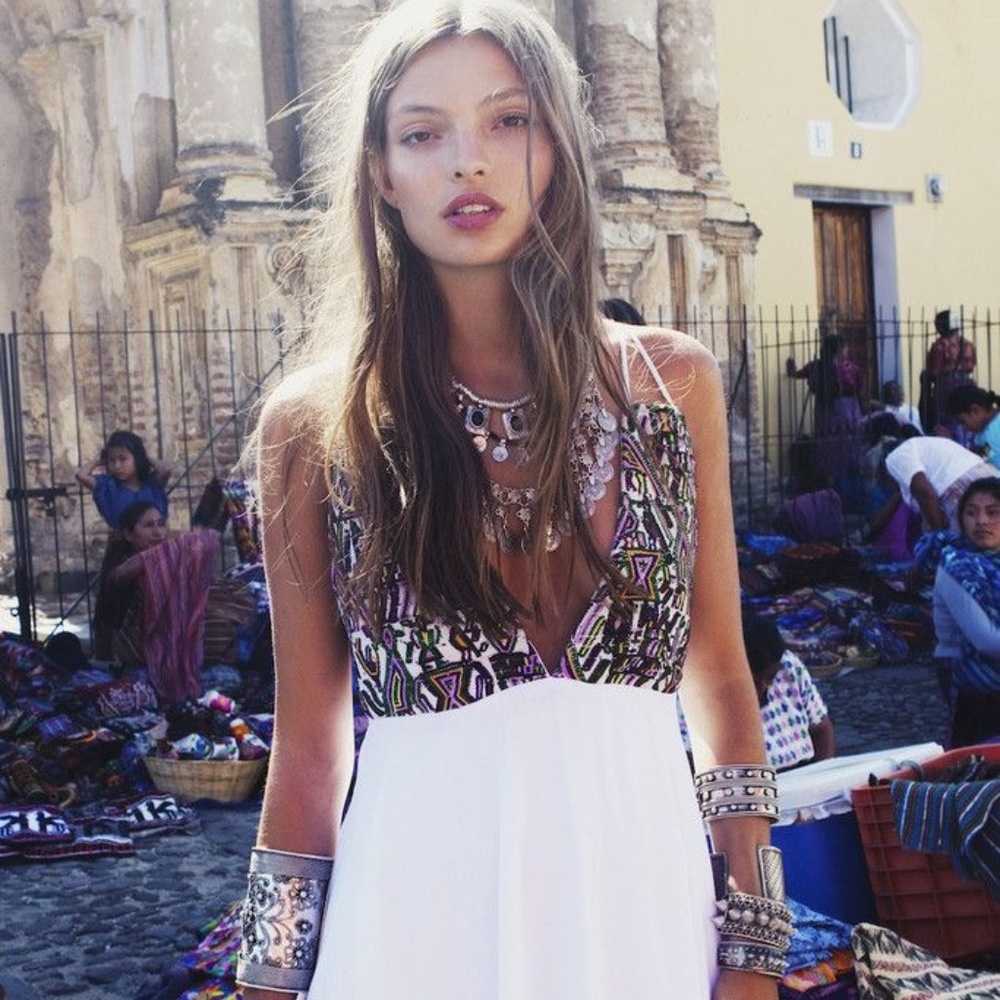 For Love & Lemons | San Pedro Mini Dress XS